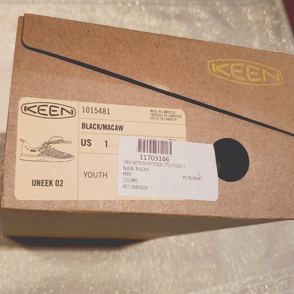 Keen NEW Uneek O2 Corded Water Sneakers Hiking Sport Sandals Youth Kids Unisex 1 - Picture 14 of 14